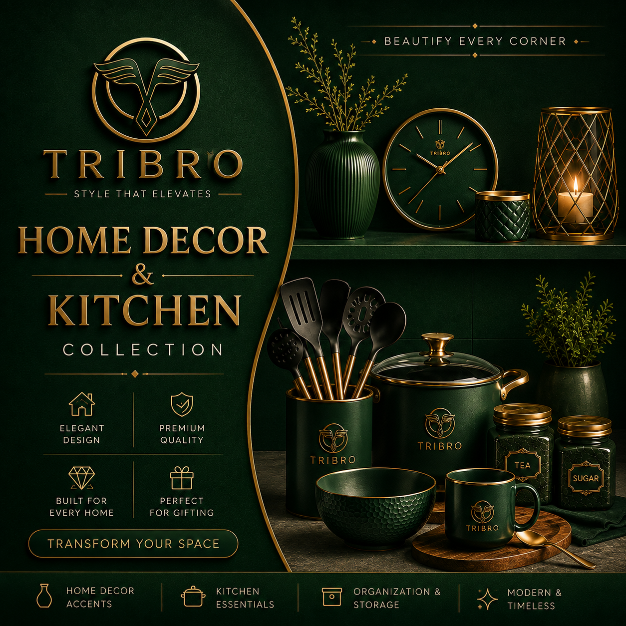 Home Decor & Kitchen