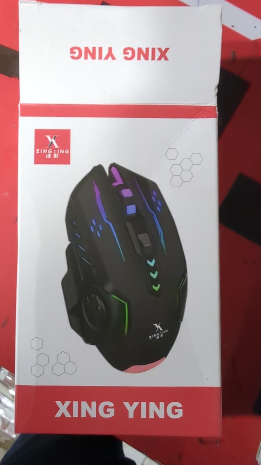 XING YING Gaming RGB Mouse | RGB LED Backlit Wired Gaming Mouse | Ergonomic Computer Mouse for PC and Laptop