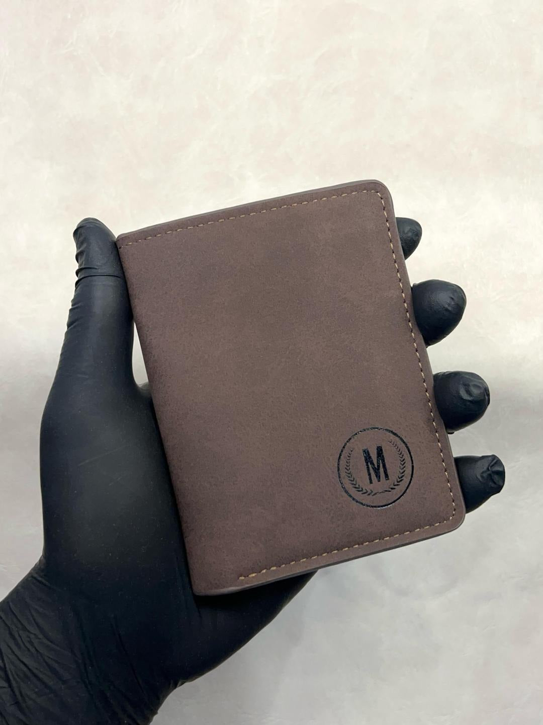 Men’s Leather Wallet – Premium Monogrammed Bifold Wallet | Multiple Colors