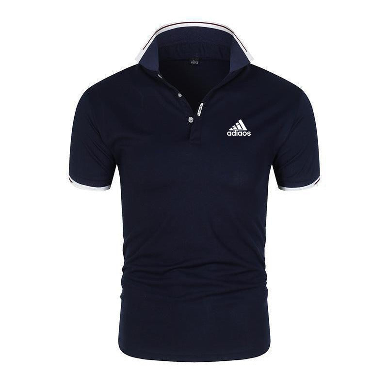 Men’s Slim Fit Polo Shirt – Korean Style Short Sleeve Casual & Formal T-Shirt