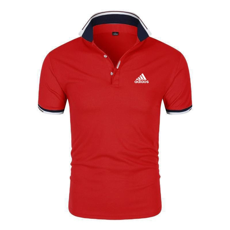 Men’s Slim Fit Polo Shirt – Korean Style Short Sleeve Casual & Formal T-Shirt