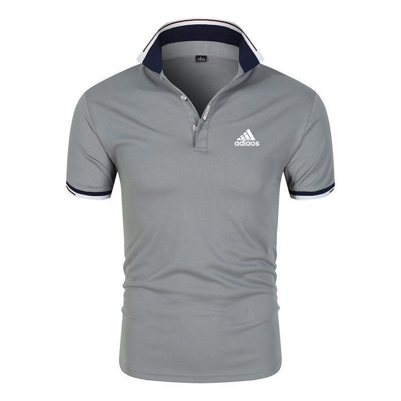 Men’s Slim Fit Polo Shirt – Korean Style Short Sleeve Casual & Formal T-Shirt